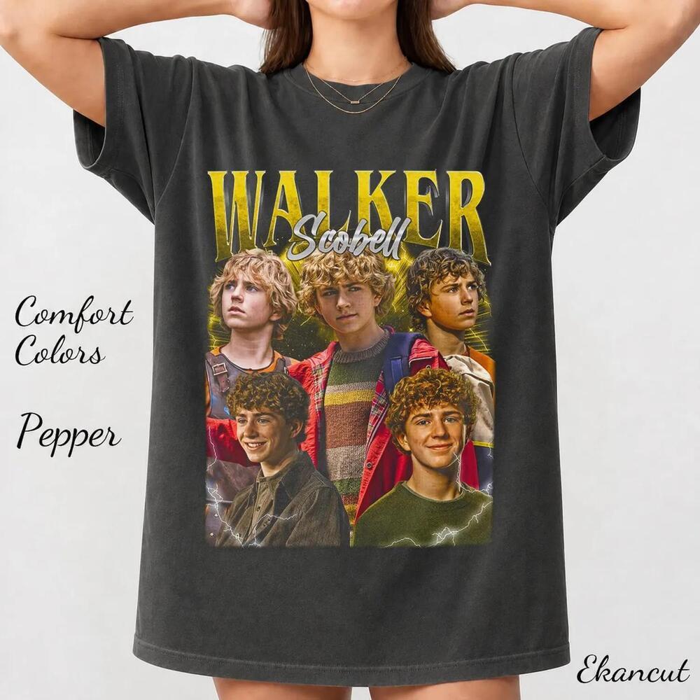 Walker Scobell T-Shirt Limited Collection - Tv Show Movies Homage T-Shirt Id